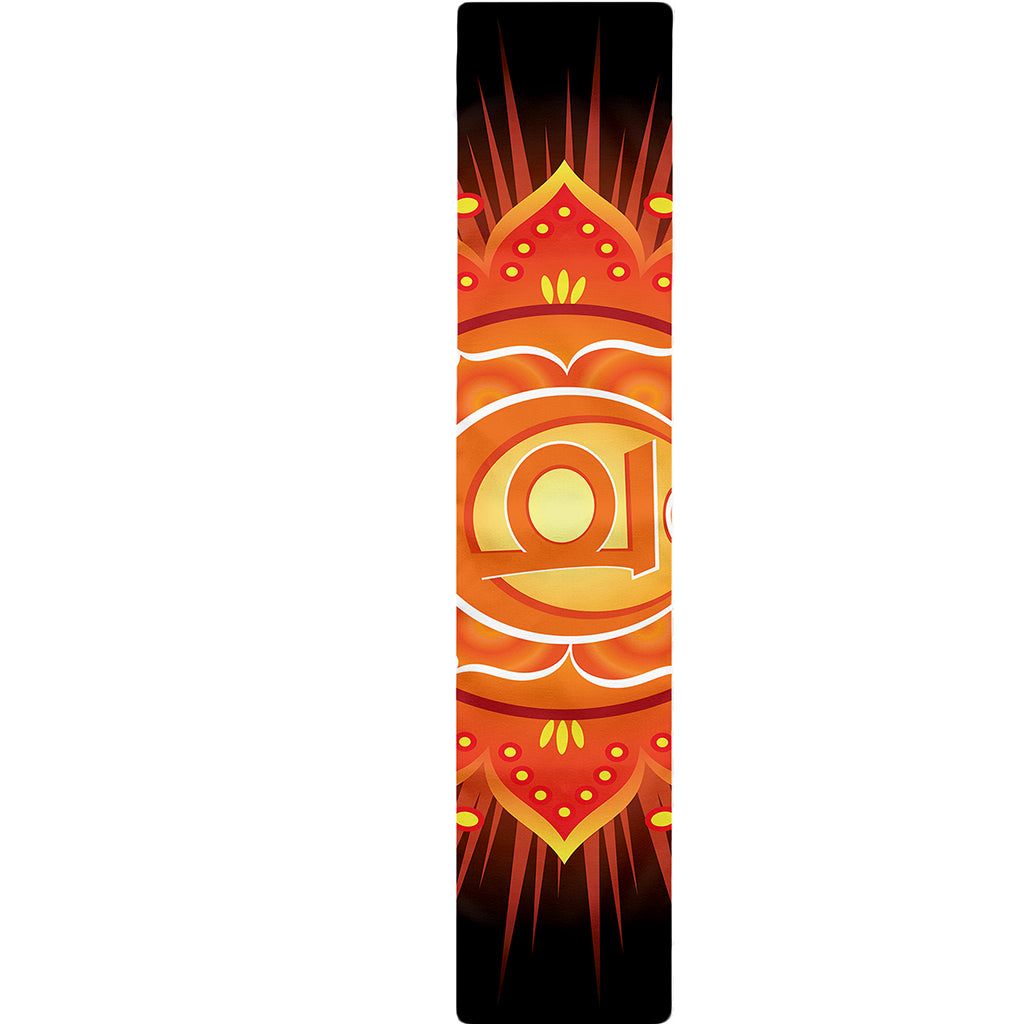 Swadhisthana Chakra Mandala Print Table Runner