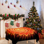 Swadhisthana Chakra Mandala Print Tablecloth