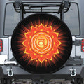 Swadhisthana Chakra Mandala Print Tire Cover
