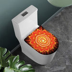 Swadhisthana Chakra Mandala Print Toilet Lid Cover