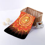 Swadhisthana Chakra Mandala Print Towel