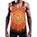 Swadhisthana Chakra Mandala Print Men's Workout Tank Top