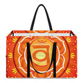 Swadhisthana Chakra Mandala Print Utility Tote Bag
