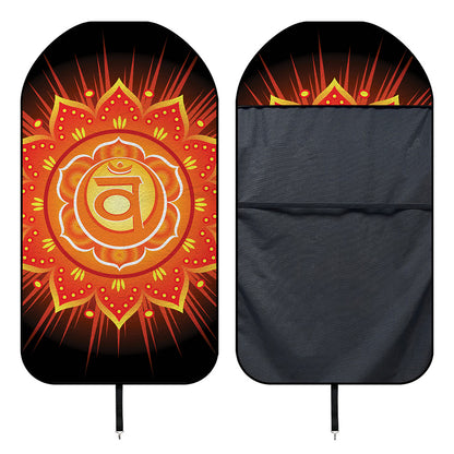 Swadhisthana Chakra Mandala Print Waterproof Car Seat Cover