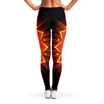 Swadhisthana Chakra Mandala Print Women's Leggings