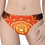 Swadhisthana Chakra Mandala Print Women's Thong