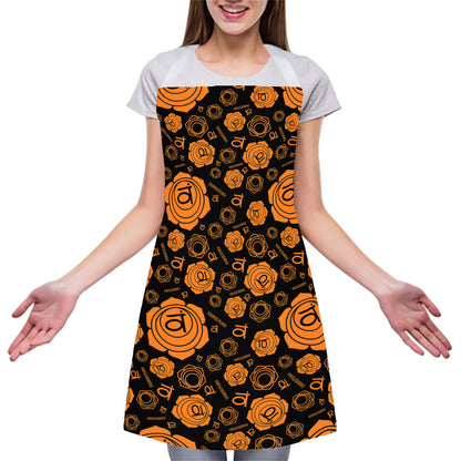 Swadhisthana Chakra Pattern Print Adjustable Apron