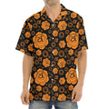 Swadhisthana Chakra Pattern Print Aloha Shirt