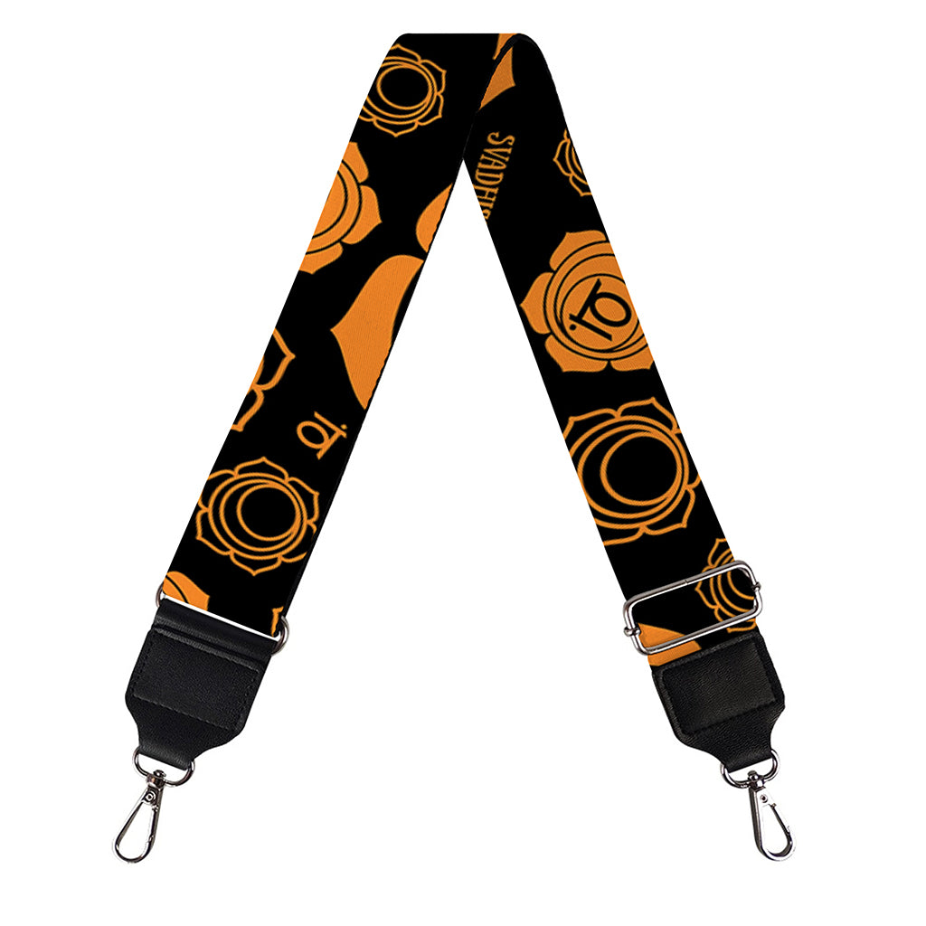 Swadhisthana Chakra Pattern Print Bag Strap