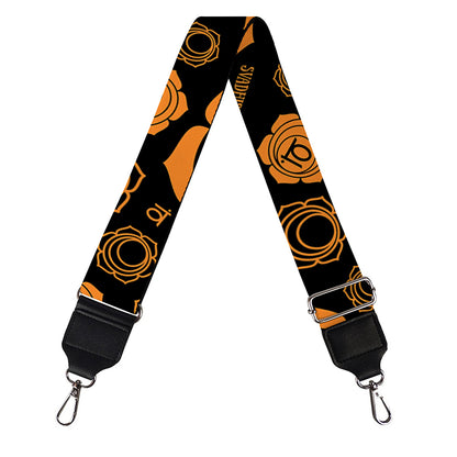 Swadhisthana Chakra Pattern Print Bag Strap