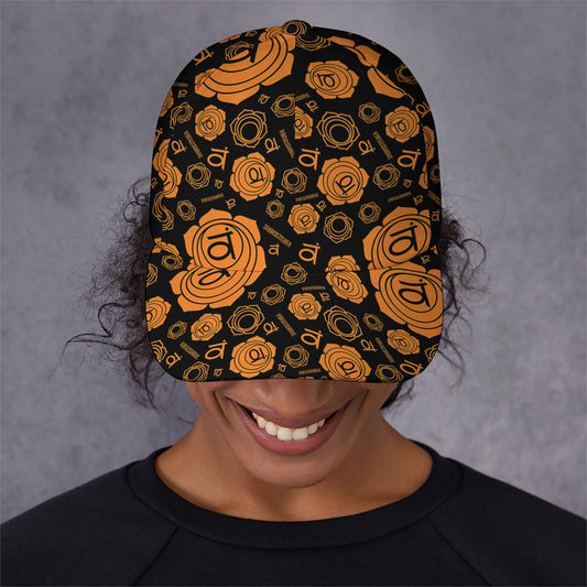 Swadhisthana Chakra Pattern Print Baseball Cap