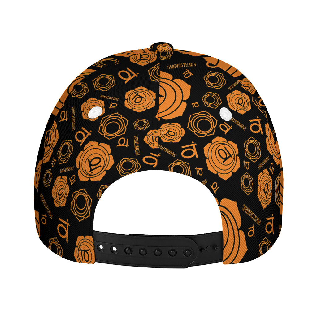 Swadhisthana Chakra Pattern Print Baseball Cap