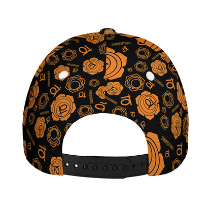 Swadhisthana Chakra Pattern Print Baseball Cap