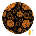 Swadhisthana Chakra Pattern Print Basketball