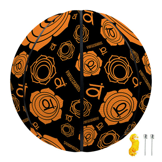 Swadhisthana Chakra Pattern Print Basketball