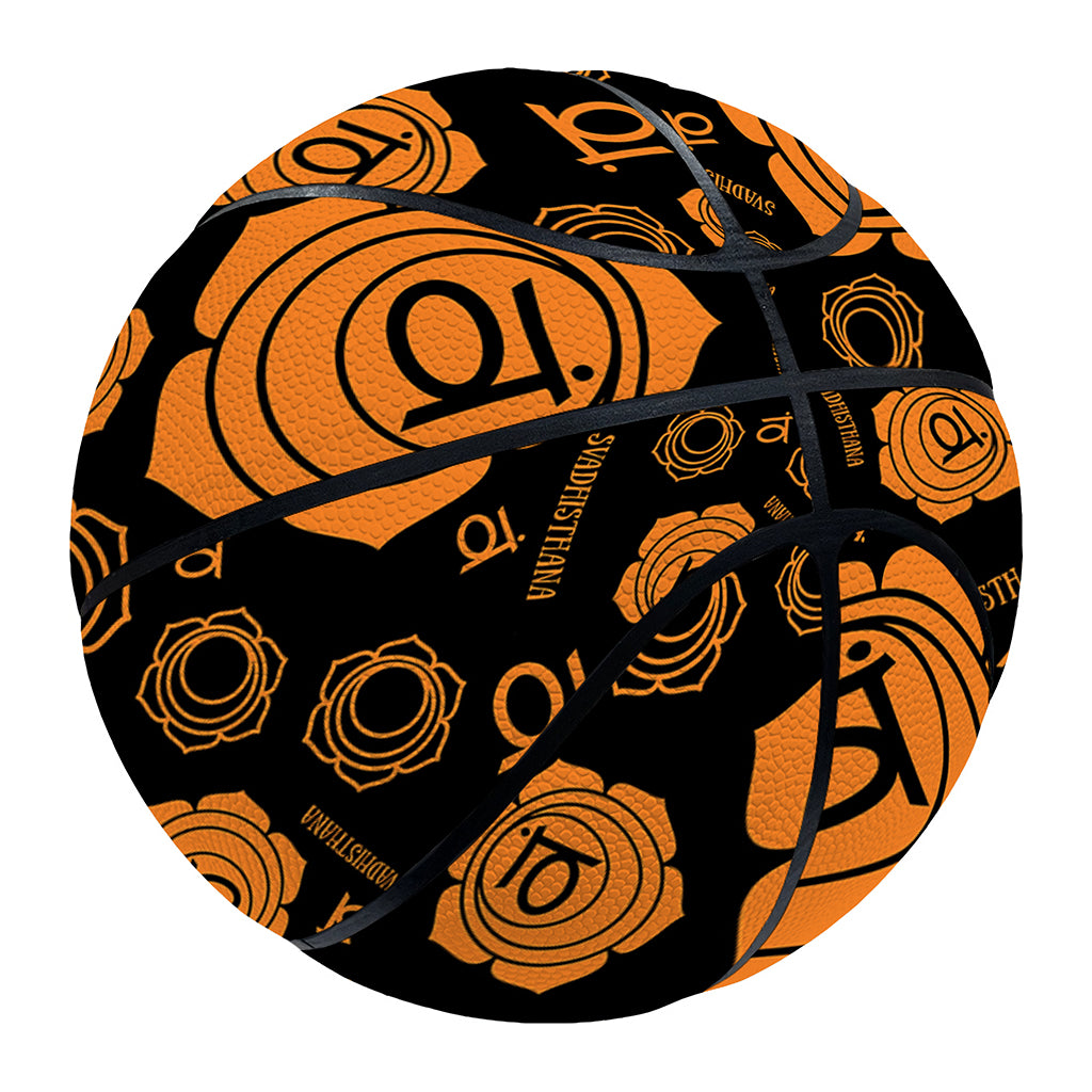 Swadhisthana Chakra Pattern Print Basketball