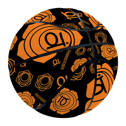 Swadhisthana Chakra Pattern Print Basketball