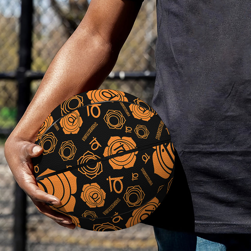 Swadhisthana Chakra Pattern Print Basketball