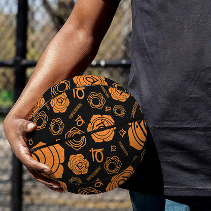 Swadhisthana Chakra Pattern Print Basketball