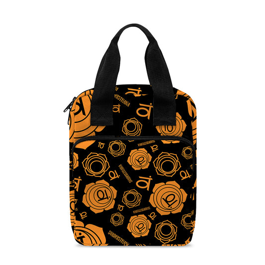 Swadhisthana Chakra Pattern Print Bible Tote Bag