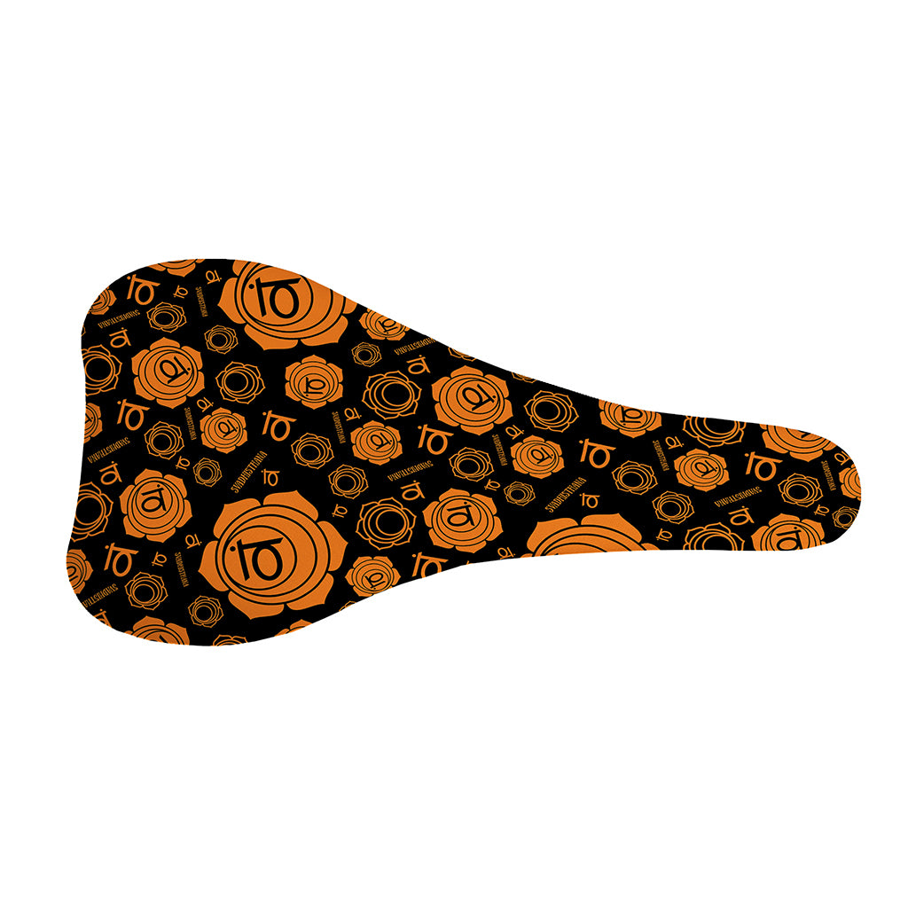 Swadhisthana Chakra Pattern Print Bicycle Seat Cover