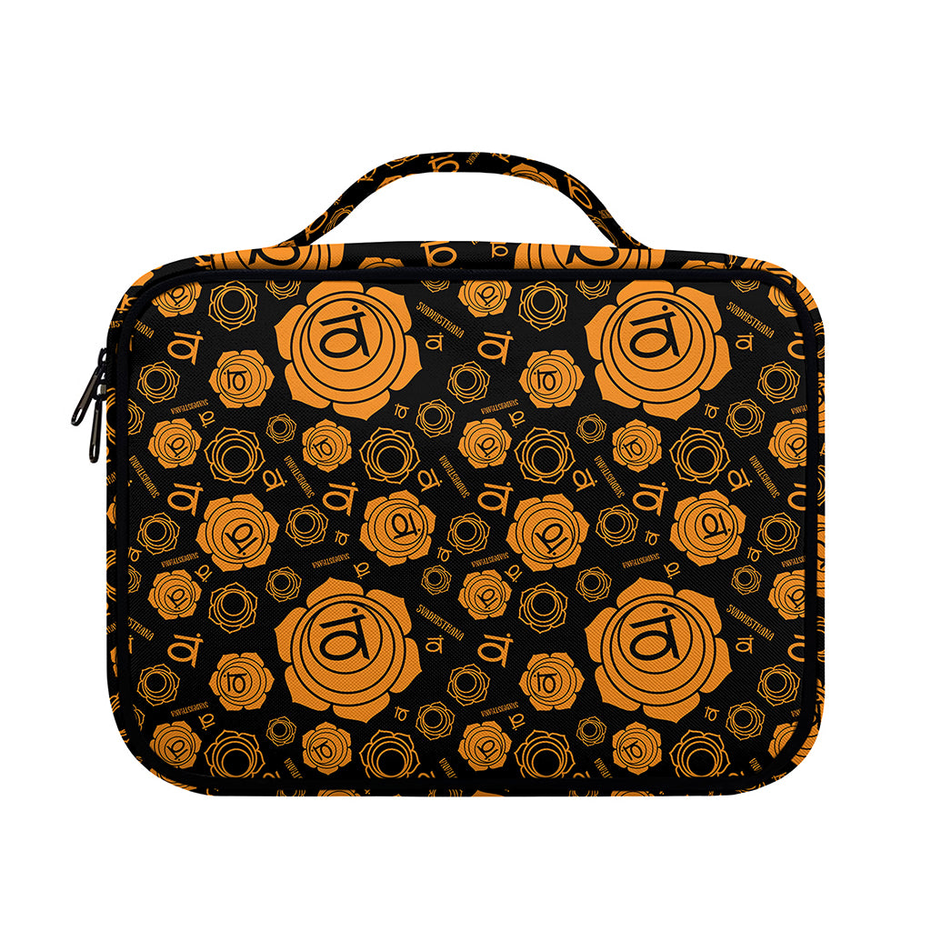 Swadhisthana Chakra Pattern Print Briefcase Bible Bag