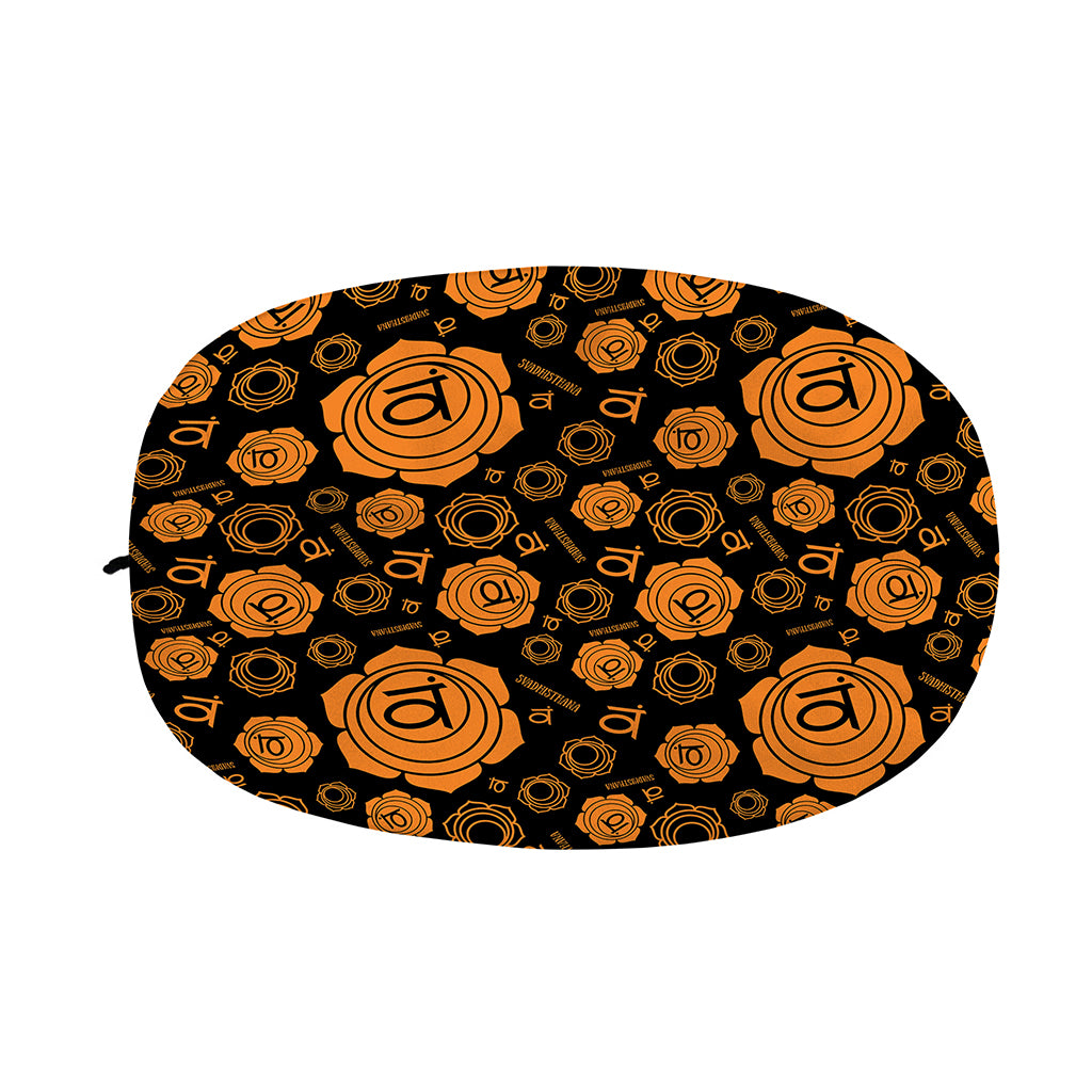 Swadhisthana Chakra Pattern Print Car Side Mirror Covers