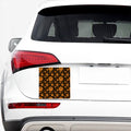 Swadhisthana Chakra Pattern Print Car Sticker