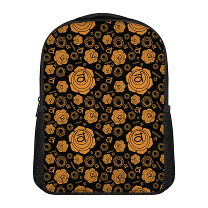 Swadhisthana Chakra Pattern Print Casual Backpack