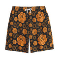 Swadhisthana Chakra Pattern Print Cotton Shorts