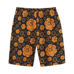 Swadhisthana Chakra Pattern Print Cotton Shorts