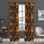 Swadhisthana Chakra Pattern Print Curtain
