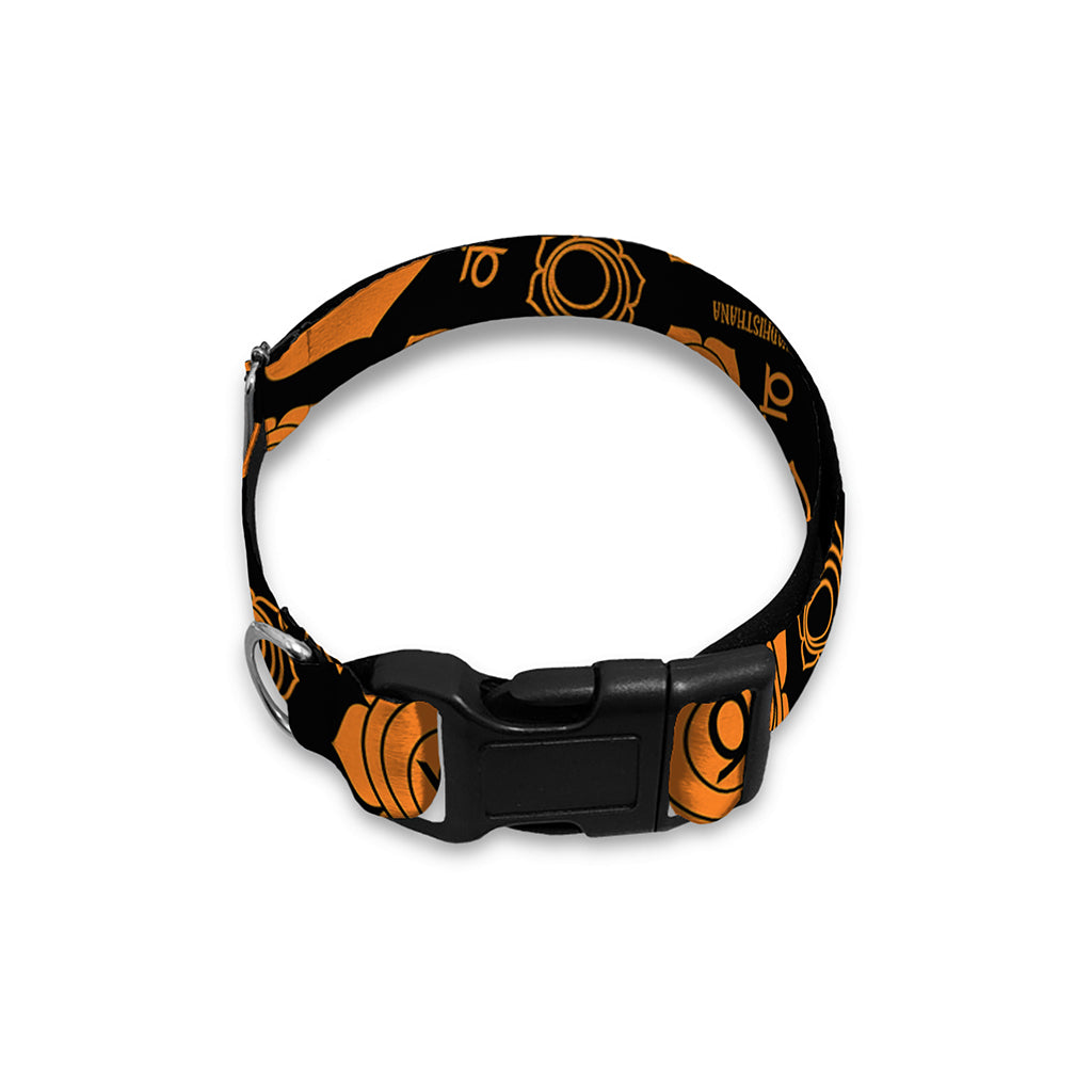 Swadhisthana Chakra Pattern Print Dog Collar