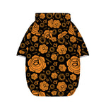 Swadhisthana Chakra Pattern Print Dog Zip Up Hoodie