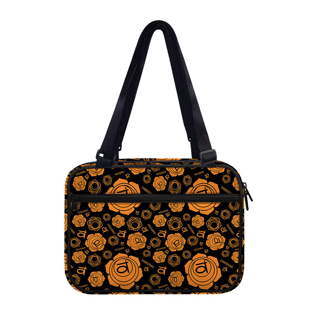 Swadhisthana Chakra Pattern Print Double Strap Bible Bag