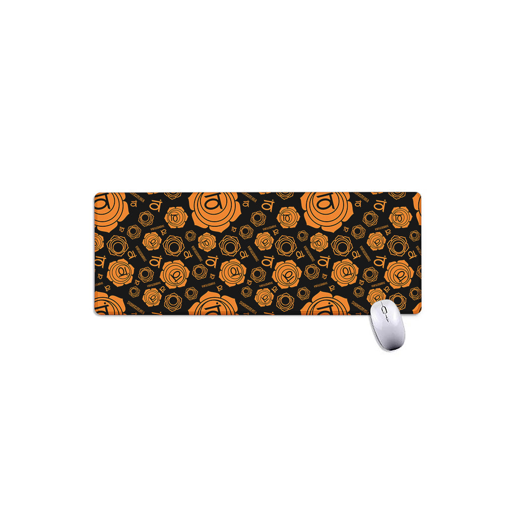 Swadhisthana Chakra Pattern Print Extended Mouse Pad