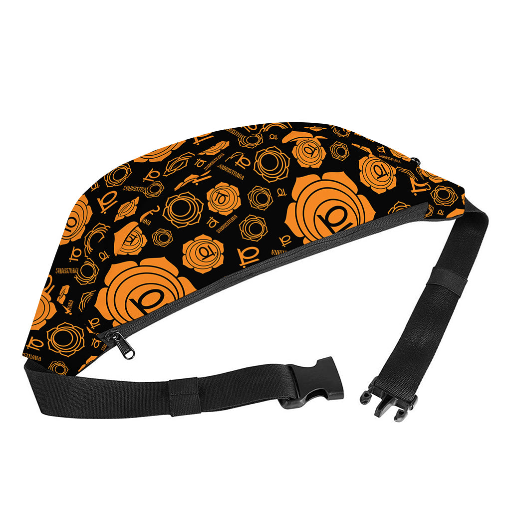 Swadhisthana Chakra Pattern Print Fanny Pack
