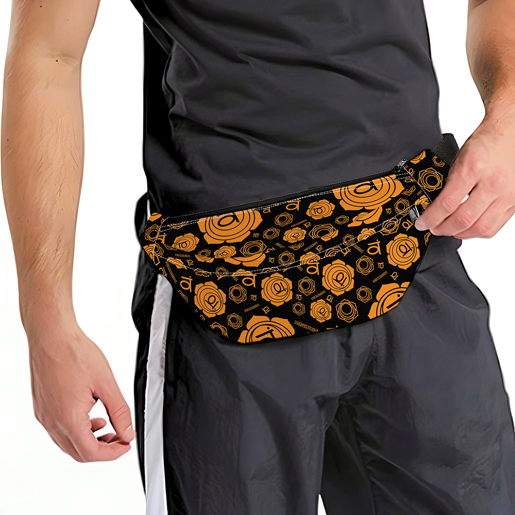 Swadhisthana Chakra Pattern Print Fanny Pack