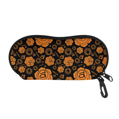 Swadhisthana Chakra Pattern Print Glasses Case