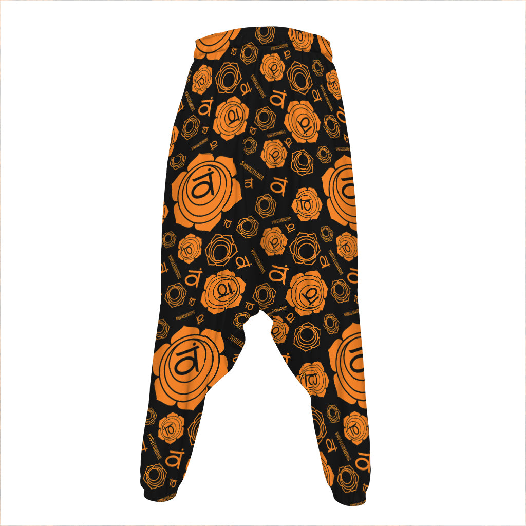 Swadhisthana Chakra Pattern Print Hammer Pants