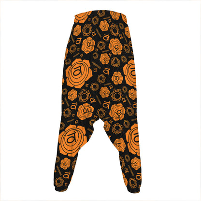 Swadhisthana Chakra Pattern Print Hammer Pants