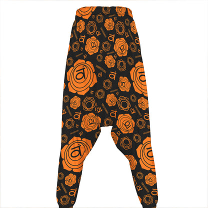 Swadhisthana Chakra Pattern Print Hammer Pants