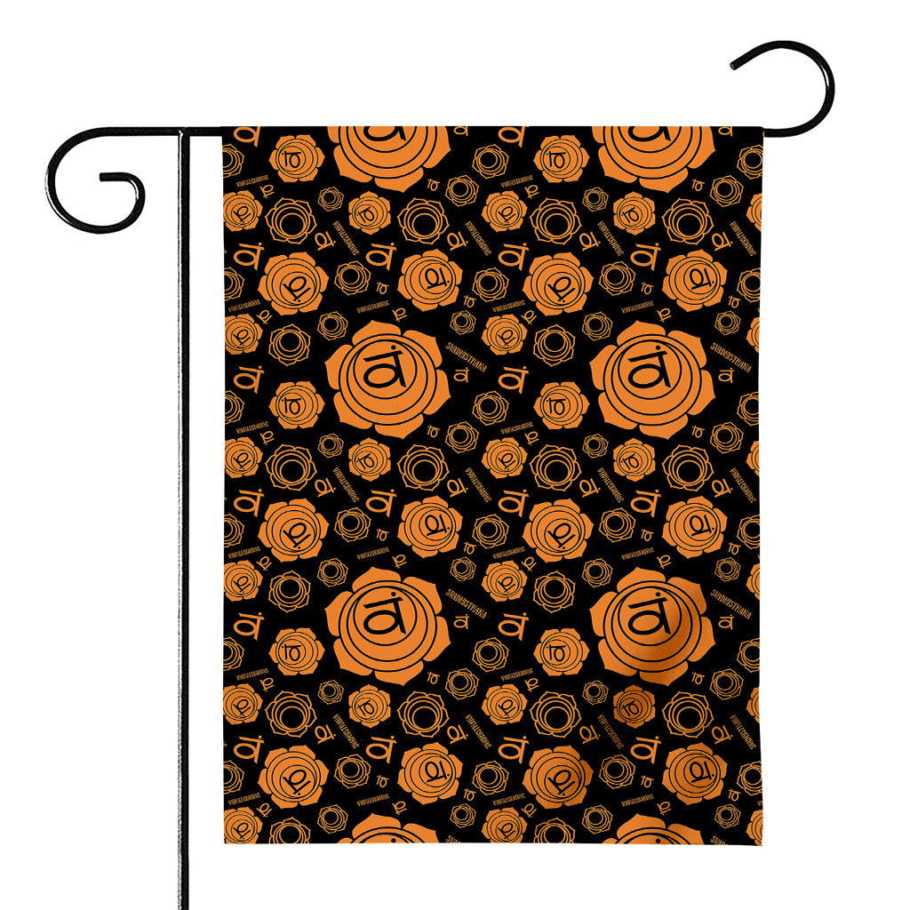 Swadhisthana Chakra Pattern Print House Flag