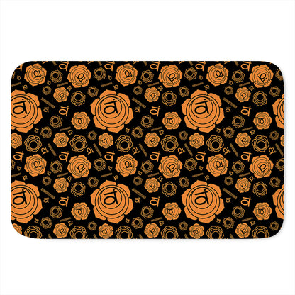 Swadhisthana Chakra Pattern Print Indoor Door Mat
