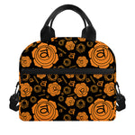 Swadhisthana Chakra Pattern Print Insulated Lunch Bag