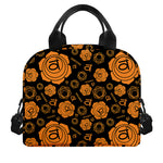 Swadhisthana Chakra Pattern Print Insulated Lunch Bag
