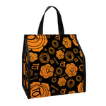 Swadhisthana Chakra Pattern Print Insulated Lunch Tote