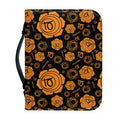 Swadhisthana Chakra Pattern Print Leather Bible Cover