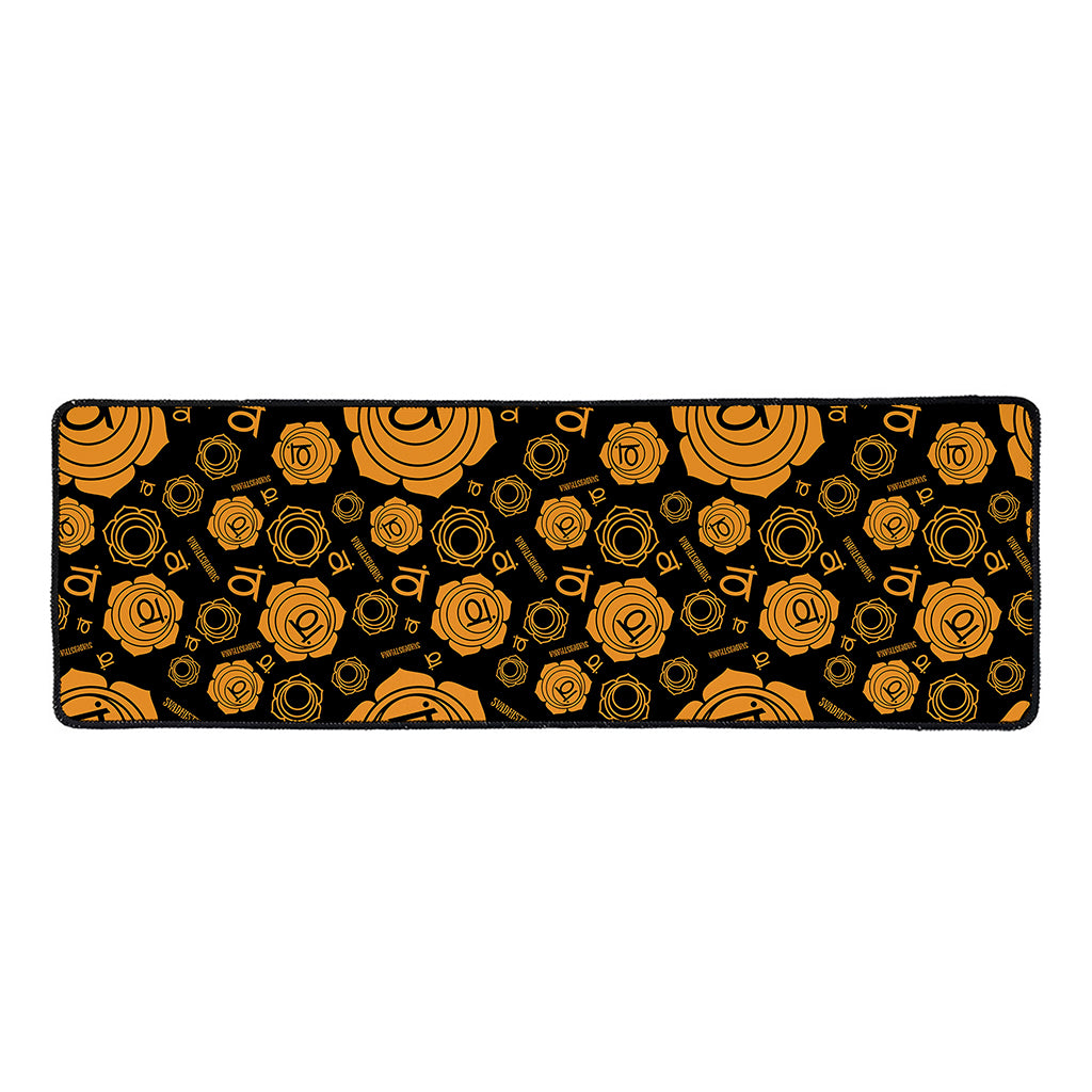 Swadhisthana Chakra Pattern Print Long Kitchen Mat