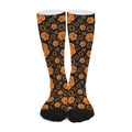 Swadhisthana Chakra Pattern Print Long Socks